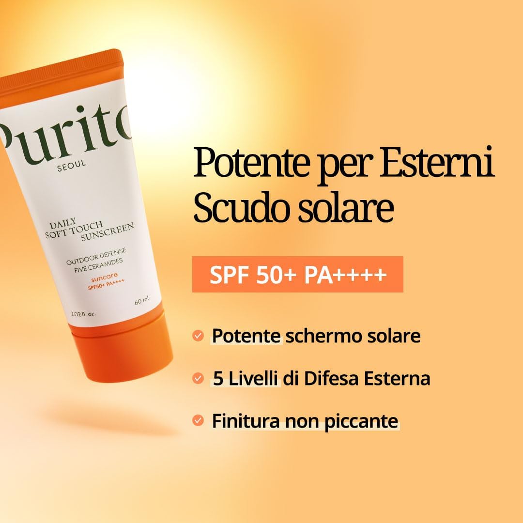 Detalle de Purito Seoul protezione solare SPF50+