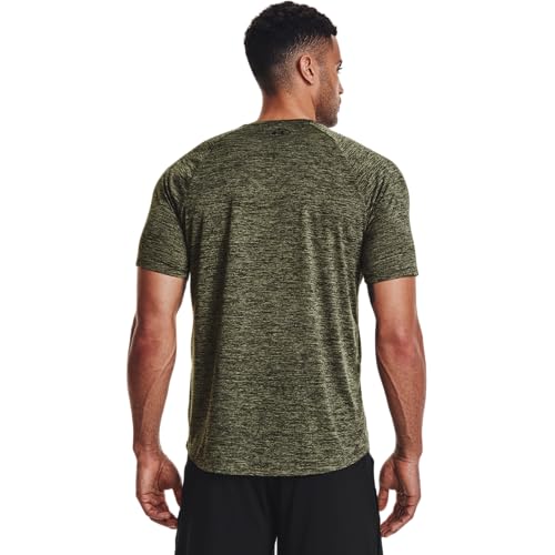Detalle 1 de Under Armour Ua Tech 2.0 SS Tee para hombre – Marine Od Green, talla L
