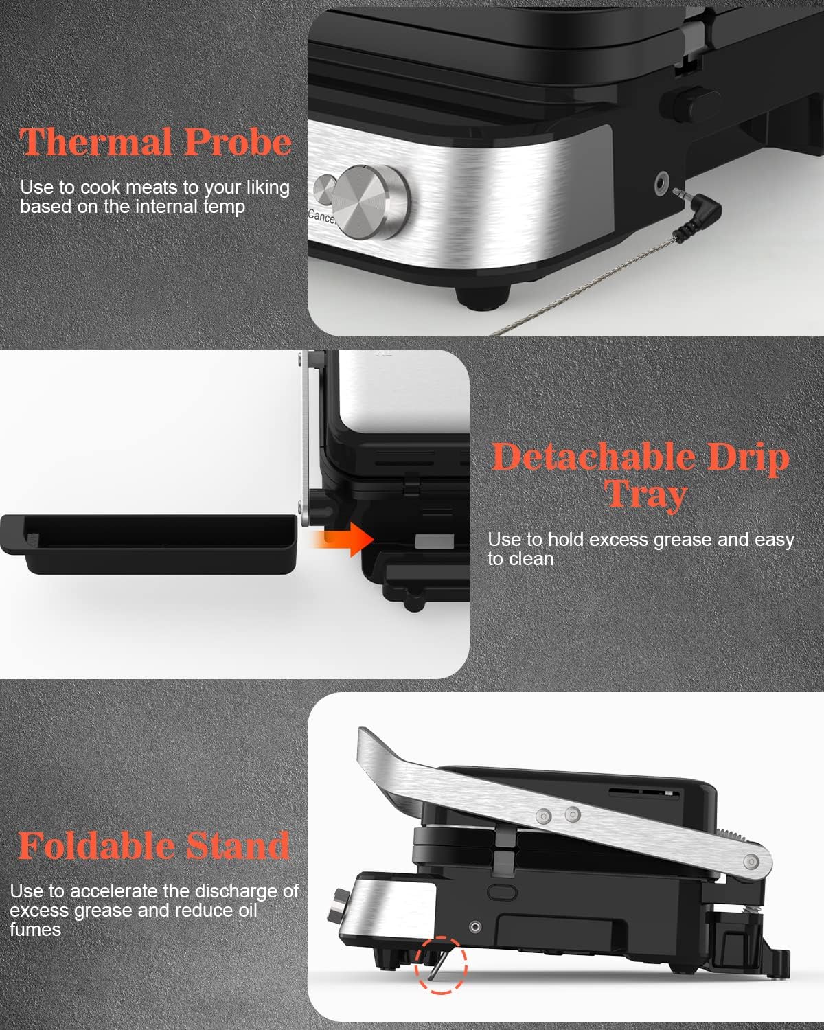Thumbnail 6 de Cattleman Cuisine 6-in-1 Panini Press