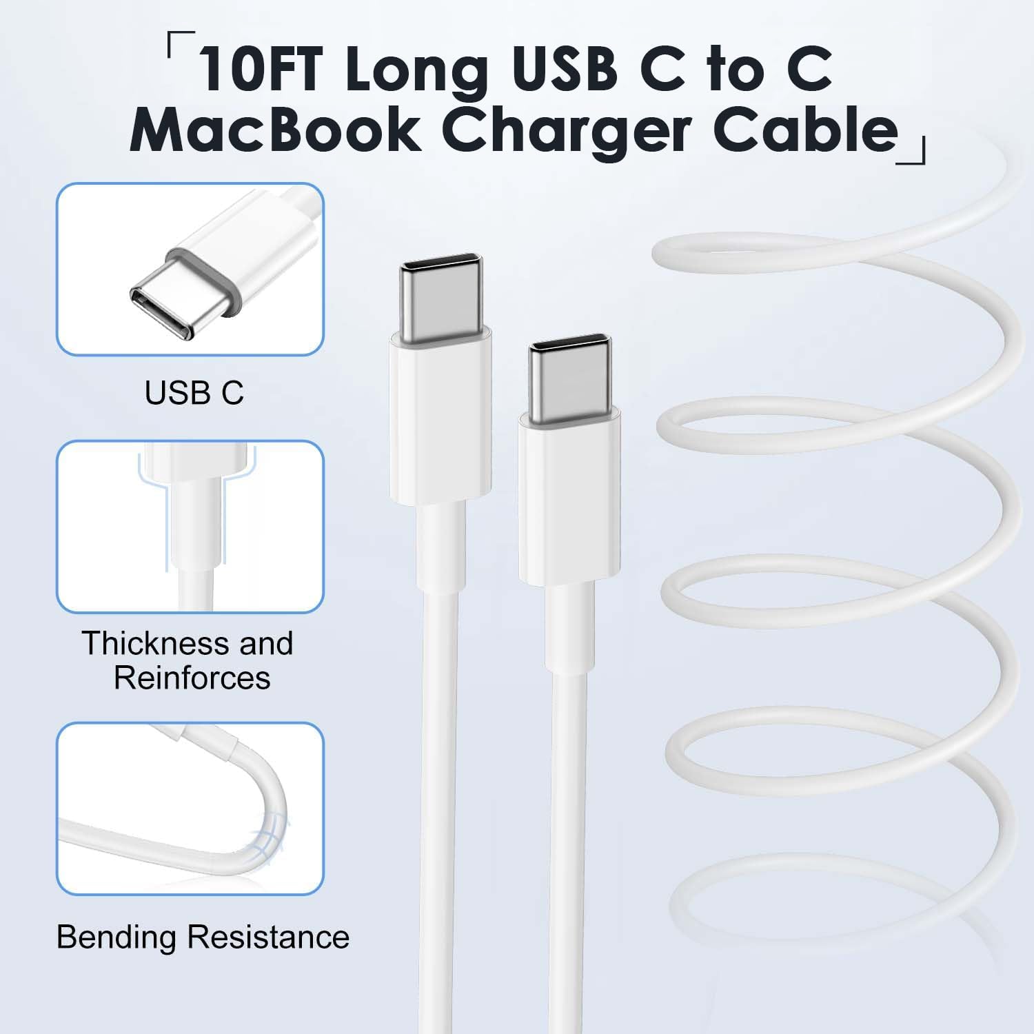 Detalle 2 de USB-C Laptop Charger with 10-Foot Cable