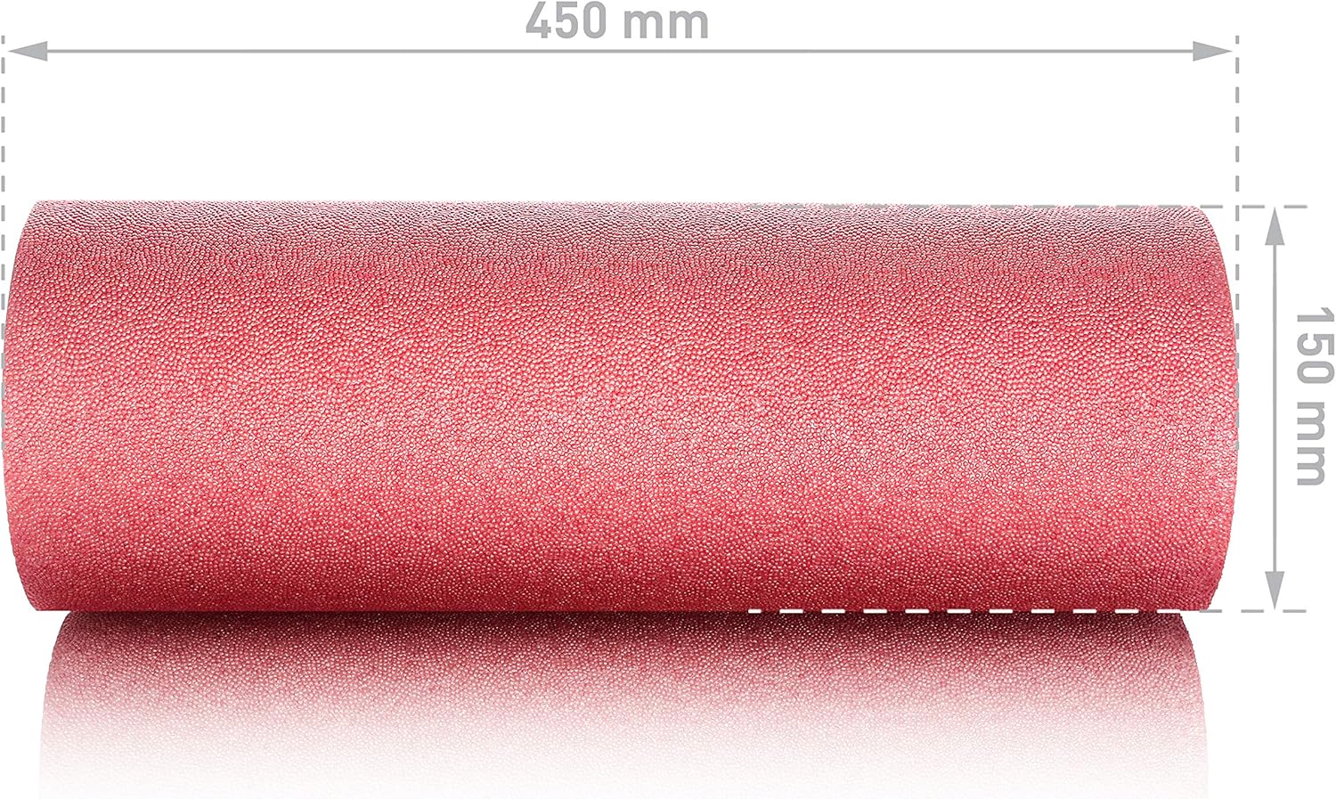 Thumbnail 4 de BODYMATE Faszienrolle Standard (Mittel-Hart), 45 cm Länge & 15 cm Durchmesser – inkl. Gratis E-Book