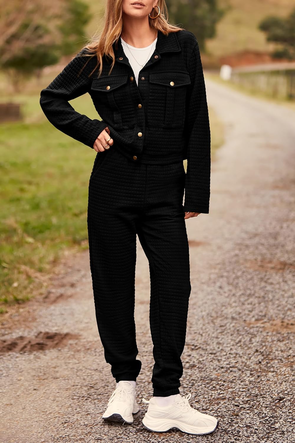 Detalle 2 de PRETTYGARDEN Womens 2-Piece Tracksuit 2026