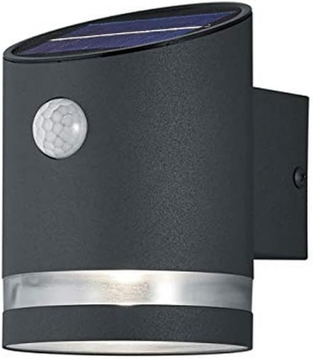 Detalle de Reality Leuchten Salta – solarna lampa ścienna LED z czujnikiem ruchu
