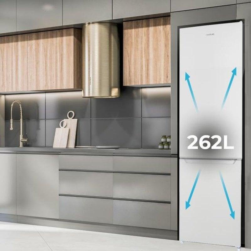 Detalle 1 de Cecotec Bolero CoolMarket Combi 262 Frigorífico E Blanco