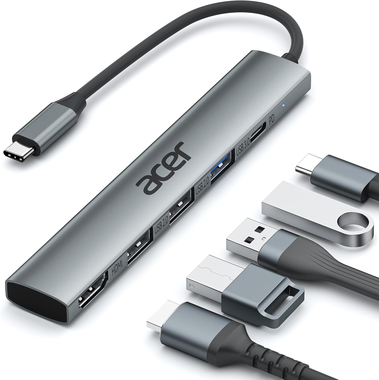 Detalle de Acer USB-C Hub 5-in-1