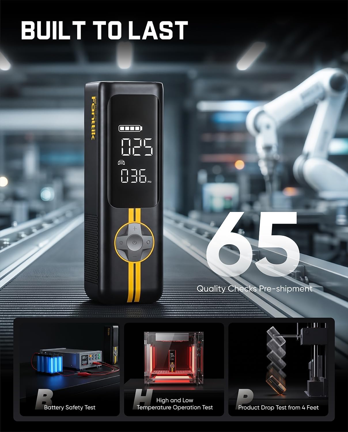Thumbnail 4 de Fanttik X8 APEX Tire Inflator 150 PSI