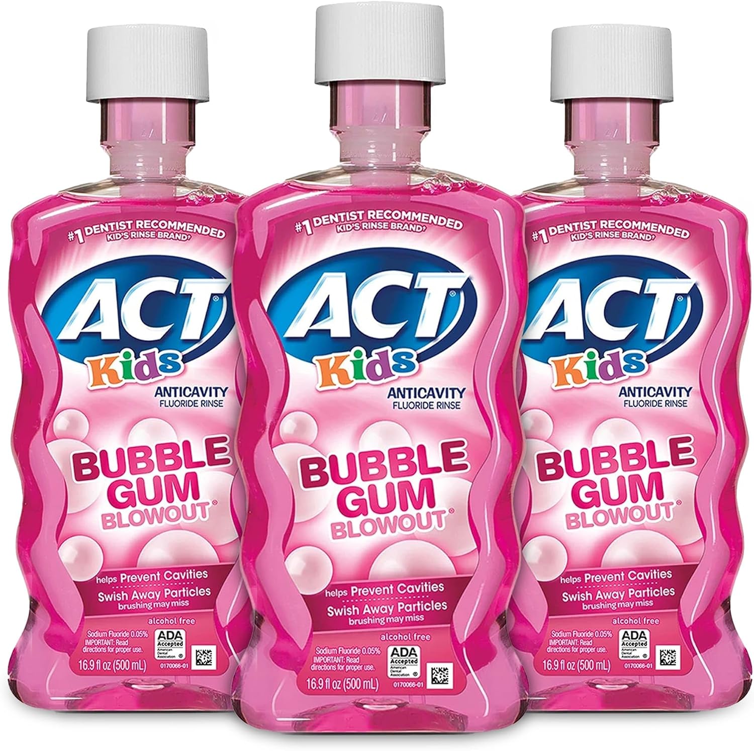 Detalle 2 de ACT Kids Fluoride Mouthwash, 16.9 fl oz