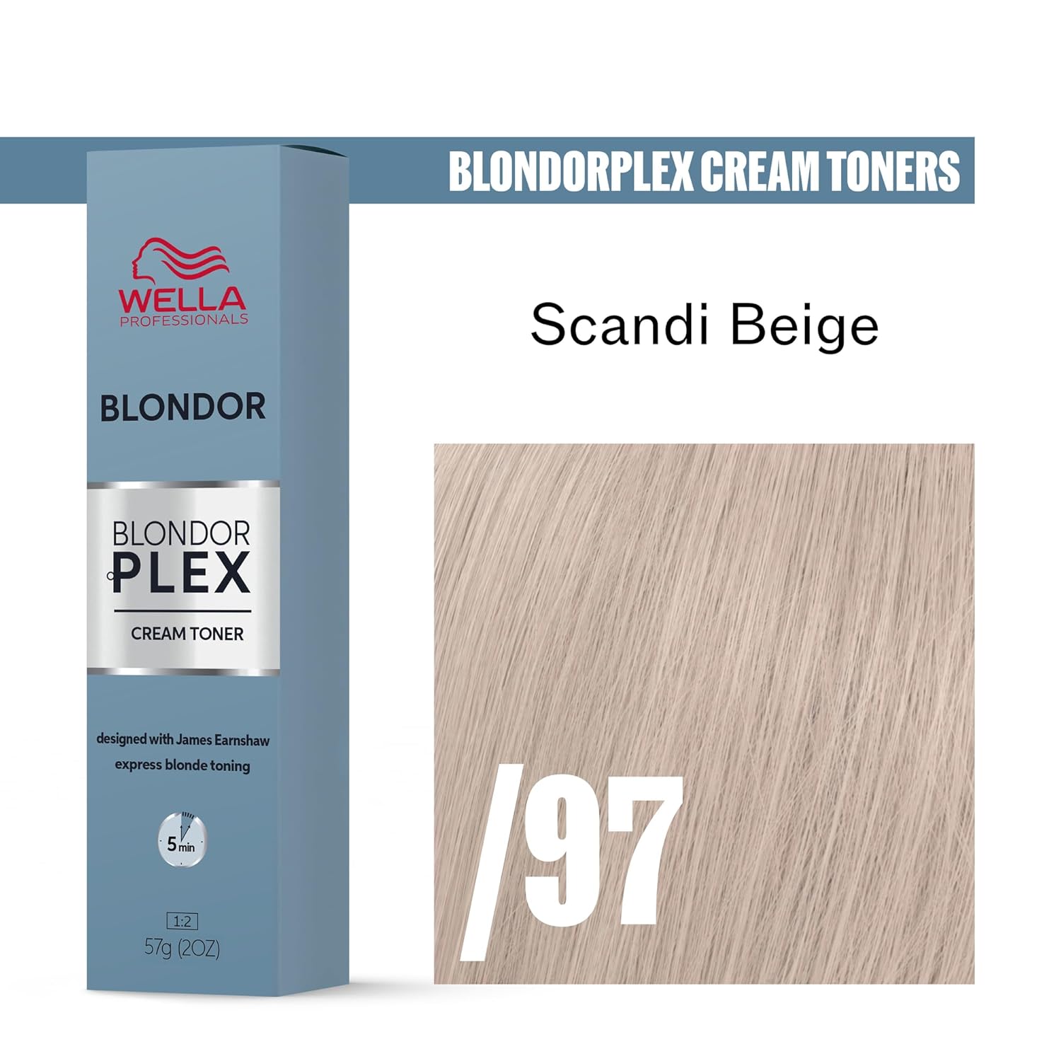 Thumbnail 1 de Wella Professionals BlondorPlex Cream Toner – Creme-Tönung mit Bond-Builder-Technologie für kühle Blondtöne