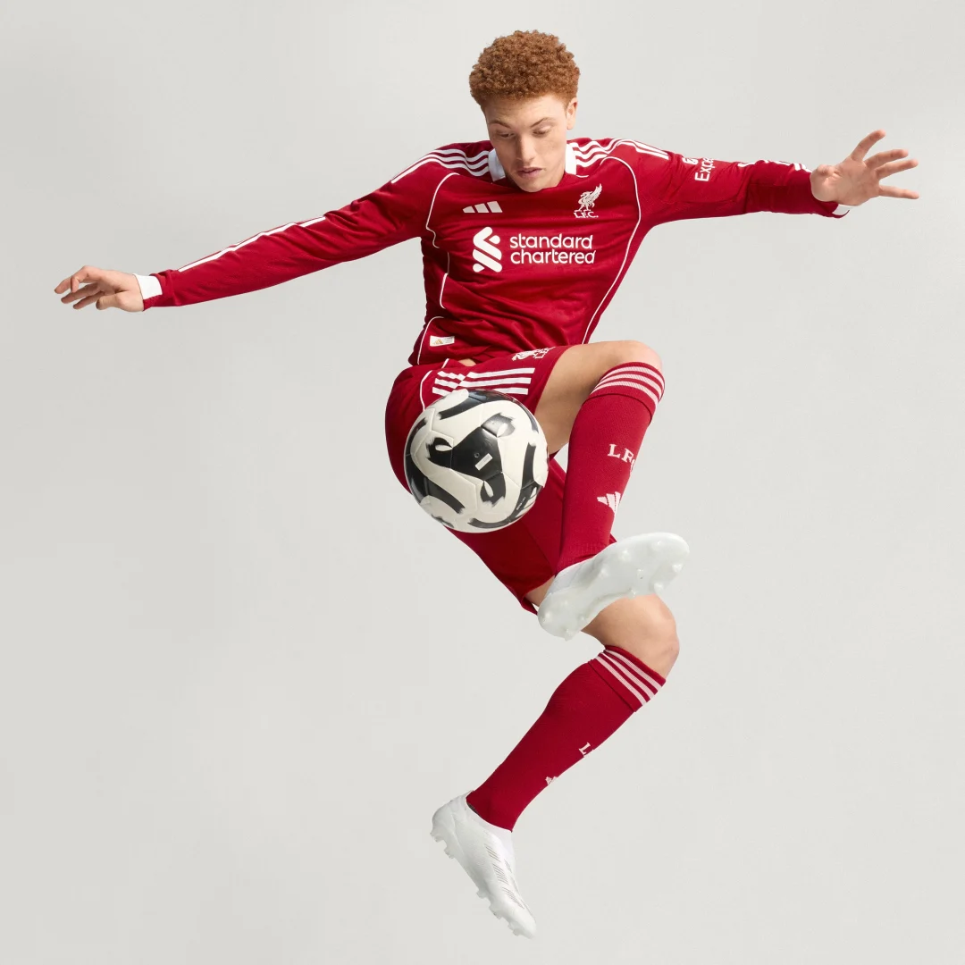 Thumbnail 3 de Camiseta manga larga primera equipación Liverpool FC 25/26 Oficial de Adidas