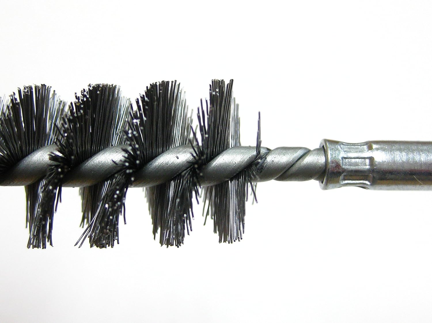 Detalle 1 de イチネンアクセス RELIEF 33208 六角軸ツイストブラシ 硬鋼線 φ10mm