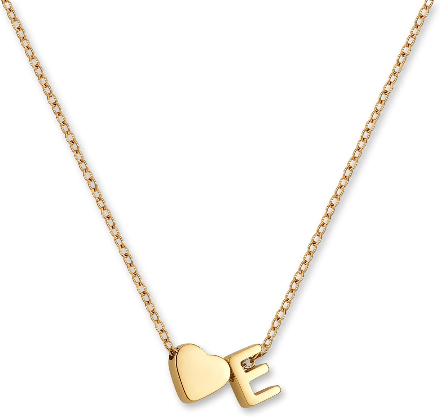 Detalle de GD GOOD.designs collana lettera cuore 42–47