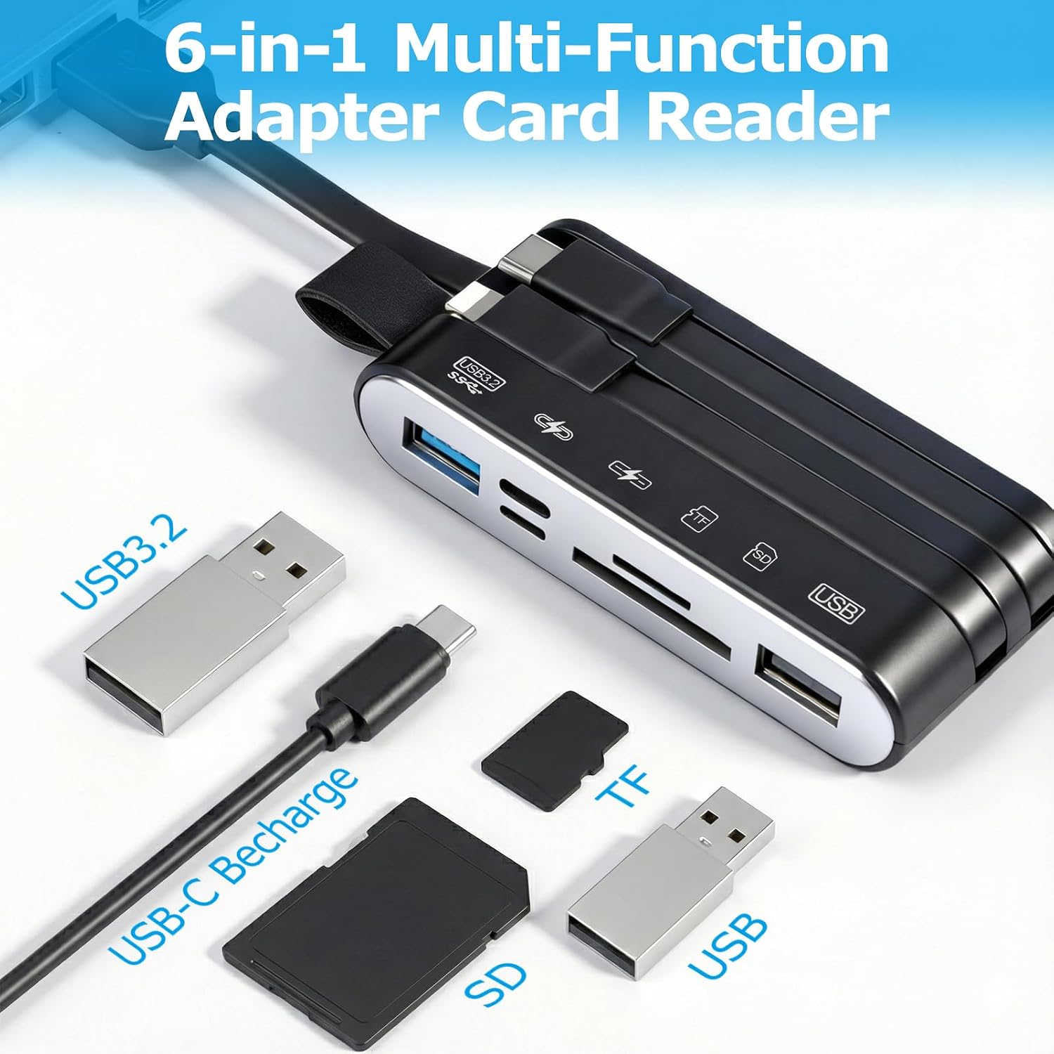 Detalle 2 de Carehabi Lettore Schede SD USB 3.2