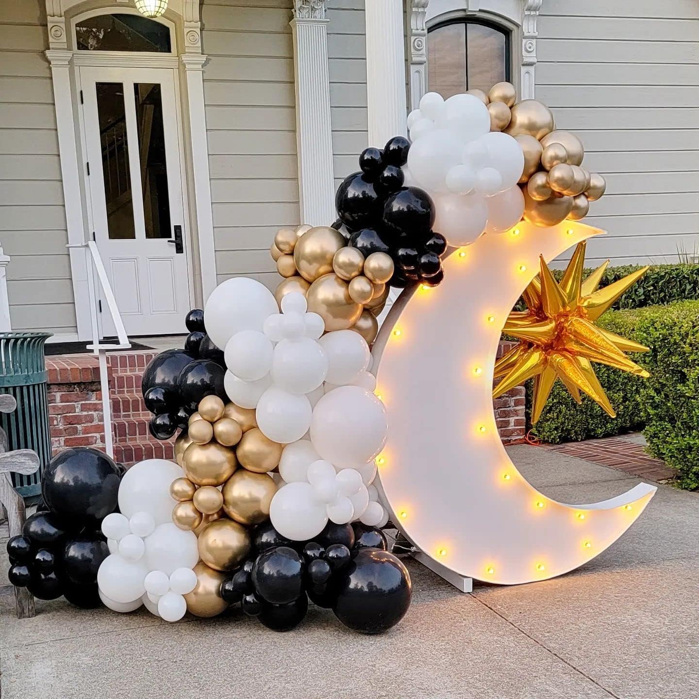 Detalle de Chrome Gold Balloons 120Pcs Metallic Gold Balloon Garland Arch Kit