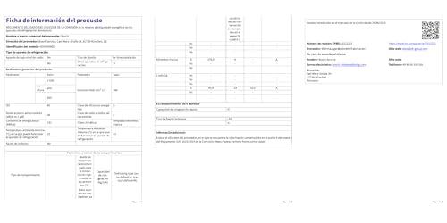 Thumbnail 9 de Bosch Frigorífico Combi Serie 4 60 cm KGN39VWDC: Total NoFrost, 368 L, blanco