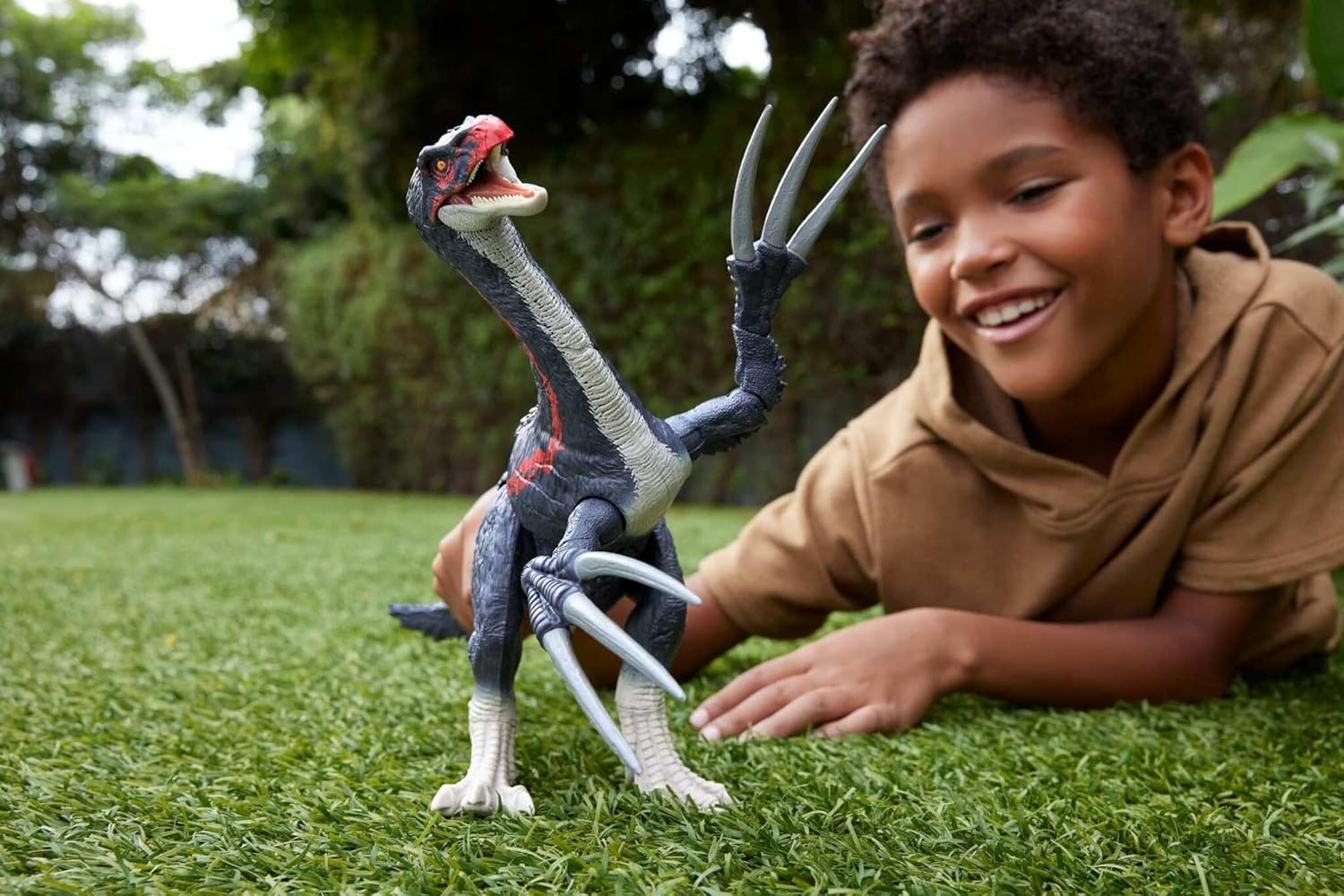 Thumbnail 1 de Mattel Jurassic World Tericinosaurio Song (sonido y ataque)🦖