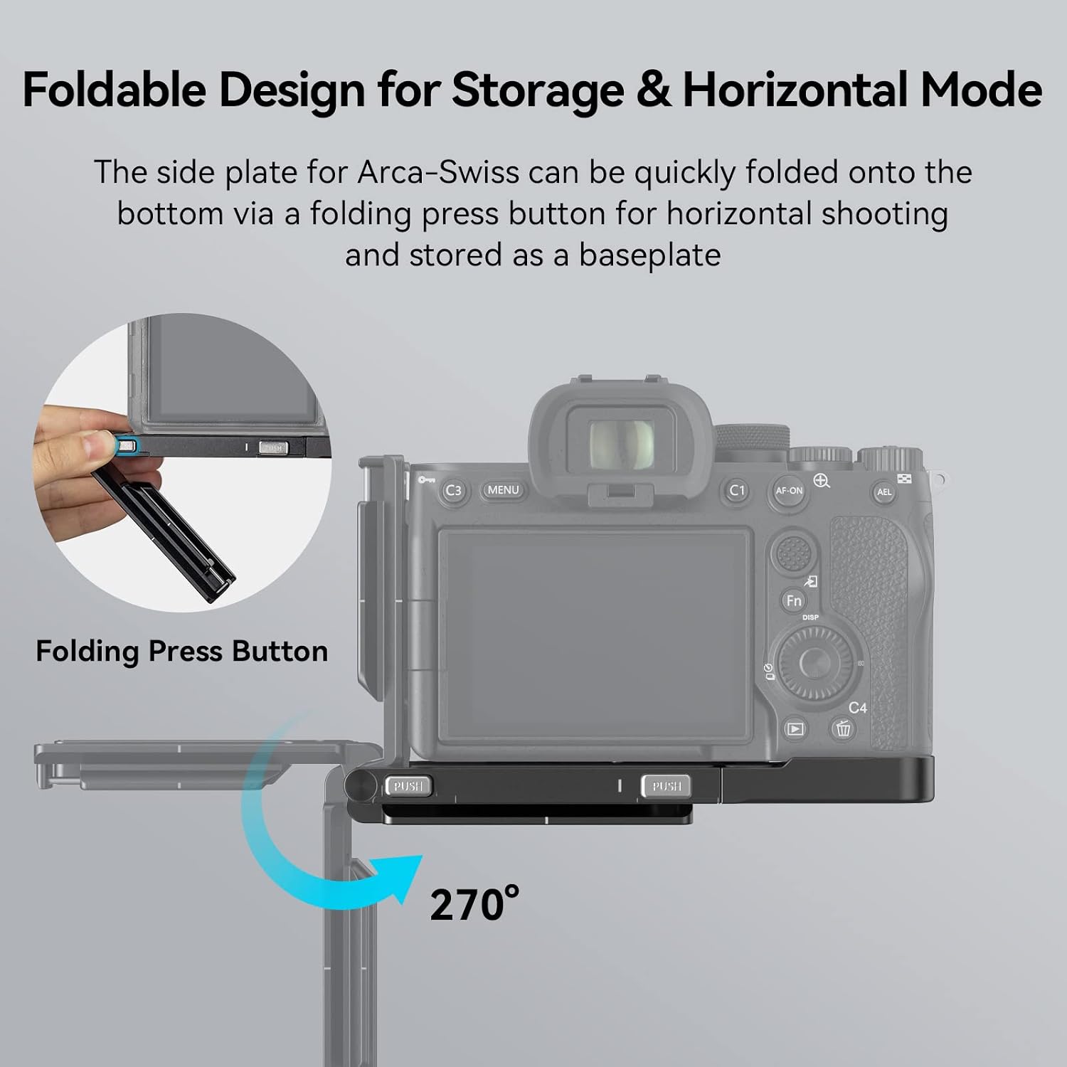 Thumbnail 2 de SmallRig L-Halterung 3984 für Sony A7V/A7R V/A7IV/A7S III