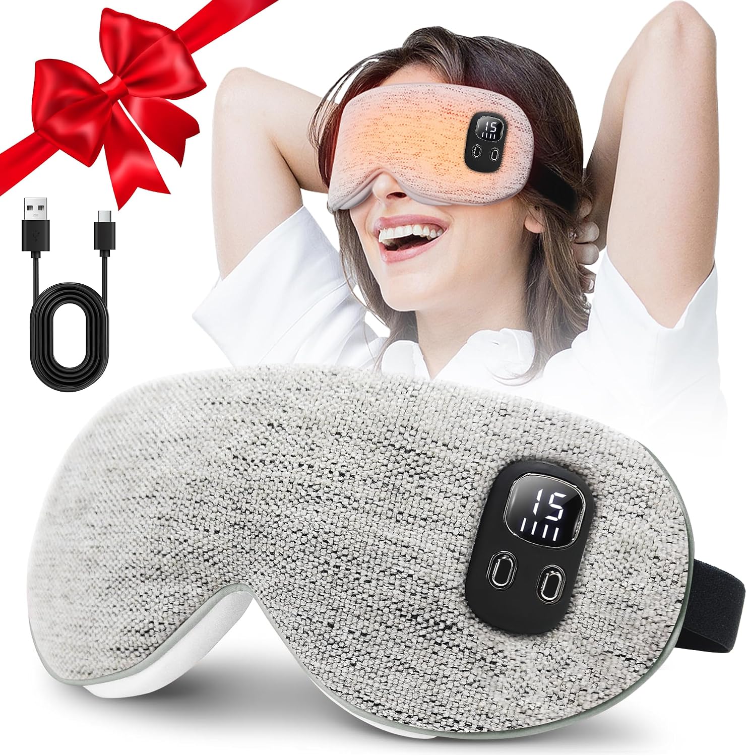 Detalle de Heated Eye Mask, 4 Heat Levels