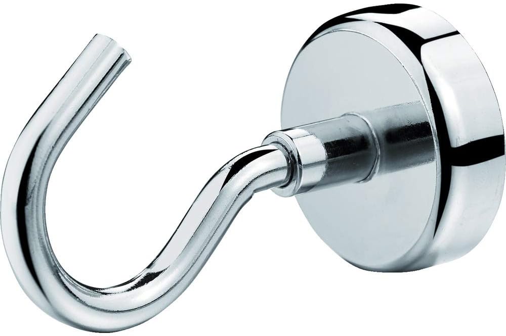 Detalle 2 de トラスコ中山 TRUSCO TMF-38N 強力マグネットフック 丸型・前後左右スイング 38mm