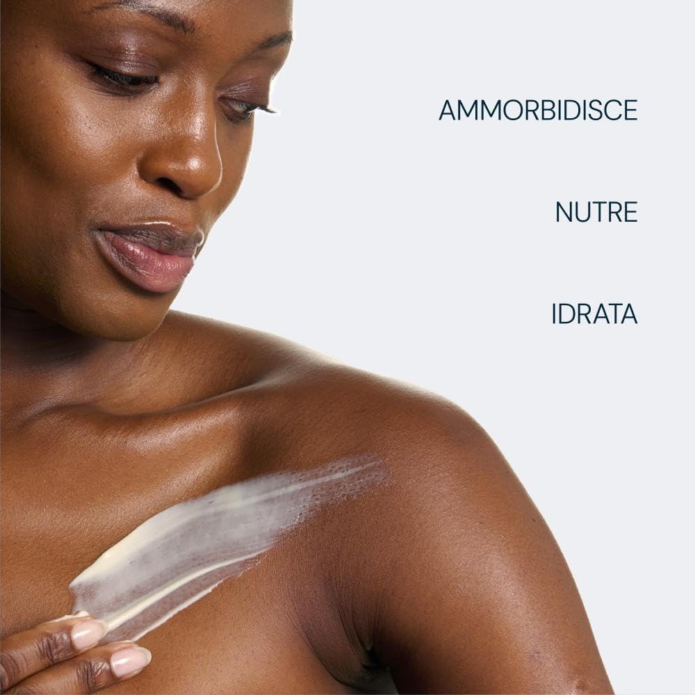 Detalle de Elemis cura del corpo – Crema corpo Frangipani Monoi, crema doccia e bagnoschiuma rinfrescante