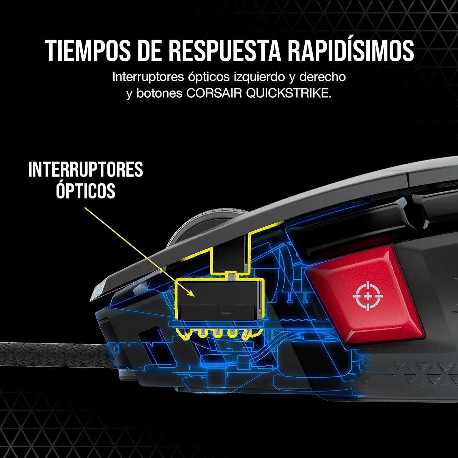 Thumbnail 4 de Corsair M65 RGB ULTRA: Ratón Gaming FPS Con Sintonización