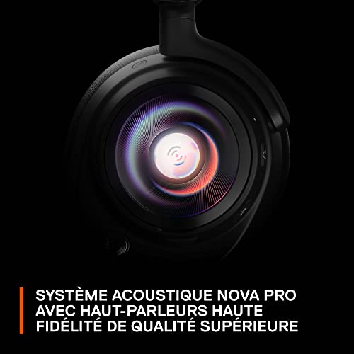 Detalle 2 de SteelSeries Arctis Nova Pro Xbox, casque gaming Hi-Res avec GameDAC Gen 2