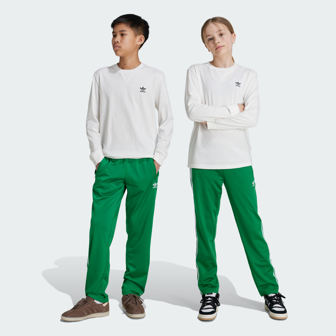 Detalle de Pantalón Adicolor Firebird de Adidas — Verde