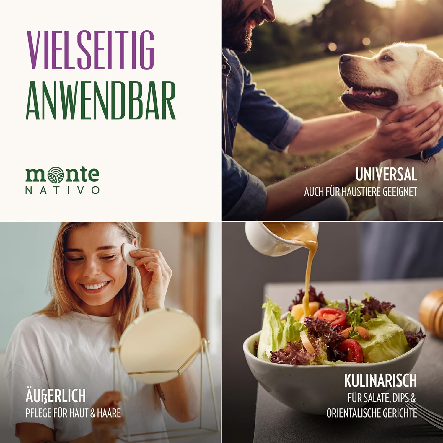 Detalle de Mariendistelöl Monte Nativo (2x500ml) – kaltgepresstes, natives Öl aus Mariendistelsamen