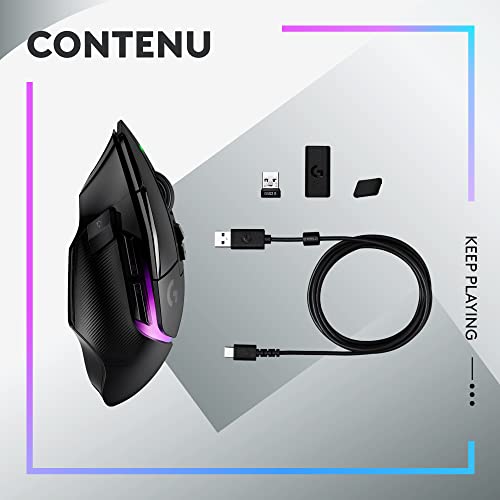 Thumbnail 8 de Logitech G502 X PLUS Lightspeed – Souris Gaming sans Fil, RGB et HERO 25K