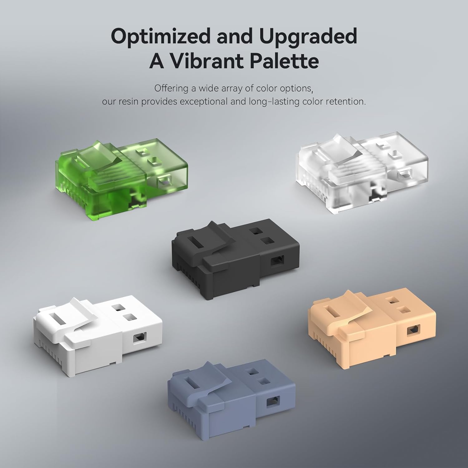 Thumbnail 5 de ANYCUBIC ABS-Like Resin Pro 2: Enhanced Strength, High Precision and Minimal Shrinkage for Durable 3D Prints