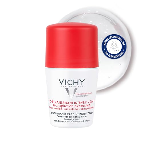 Detalle de Vichy Desodorante Tratamiento Antitranspirante Intensivo 72 horas Roll-on – 50 ml