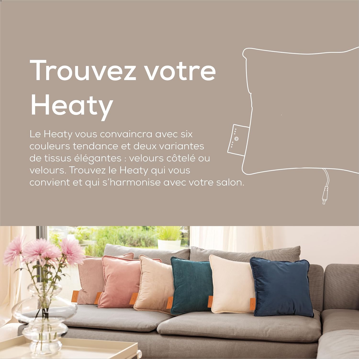 Thumbnail 5 de Beurer Heaty HK 77 coussin chauffant 4 h 🌡