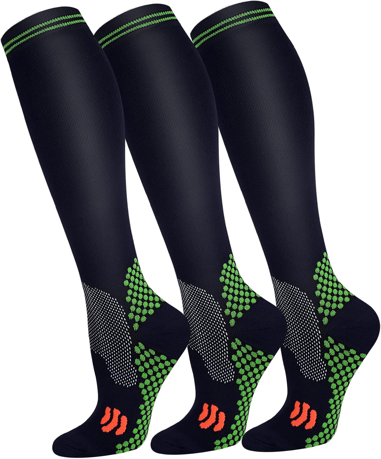 Thumbnail 5 de FuelMeFoot 3-Pack Copper Compression Socks ⚙