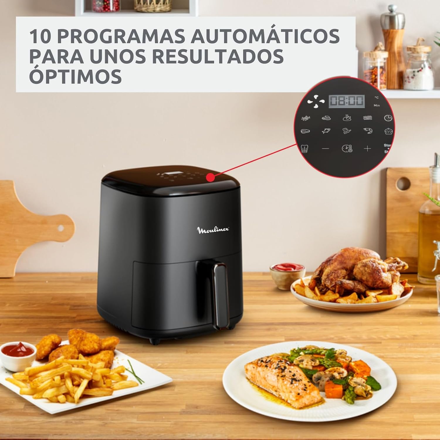 Thumbnail 4 de Moulinex Easy Fry Max freidora 5 L 1500W