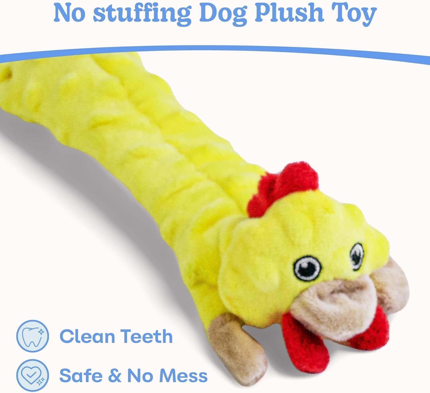 Thumbnail 1 de SHARLOVY 5 Pack Bubble Plush Squeaky Dog Toys for Large Dogs