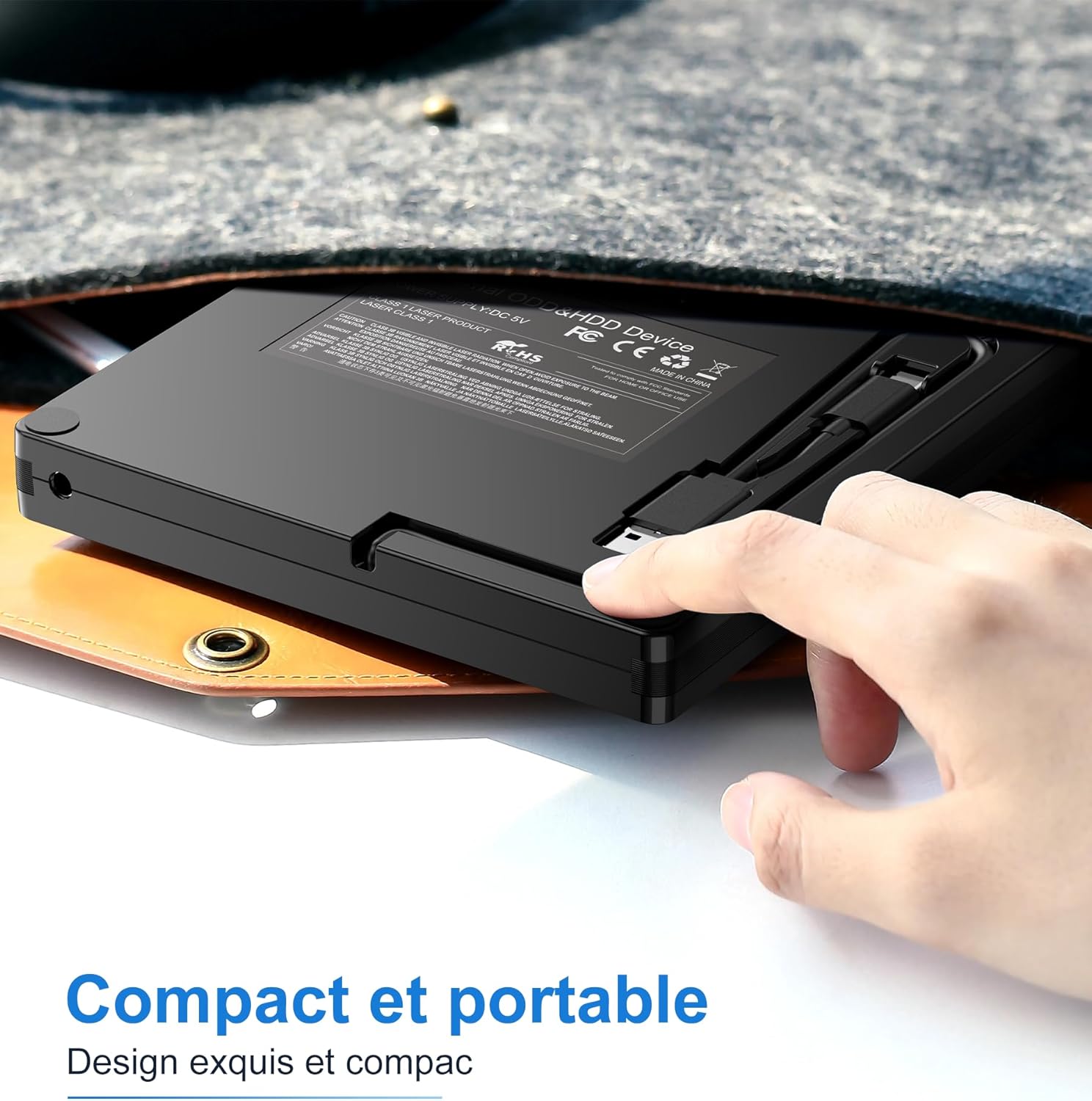 Thumbnail 4 de Lecteur CD/DVD Externe USB 3.0 8x 24x