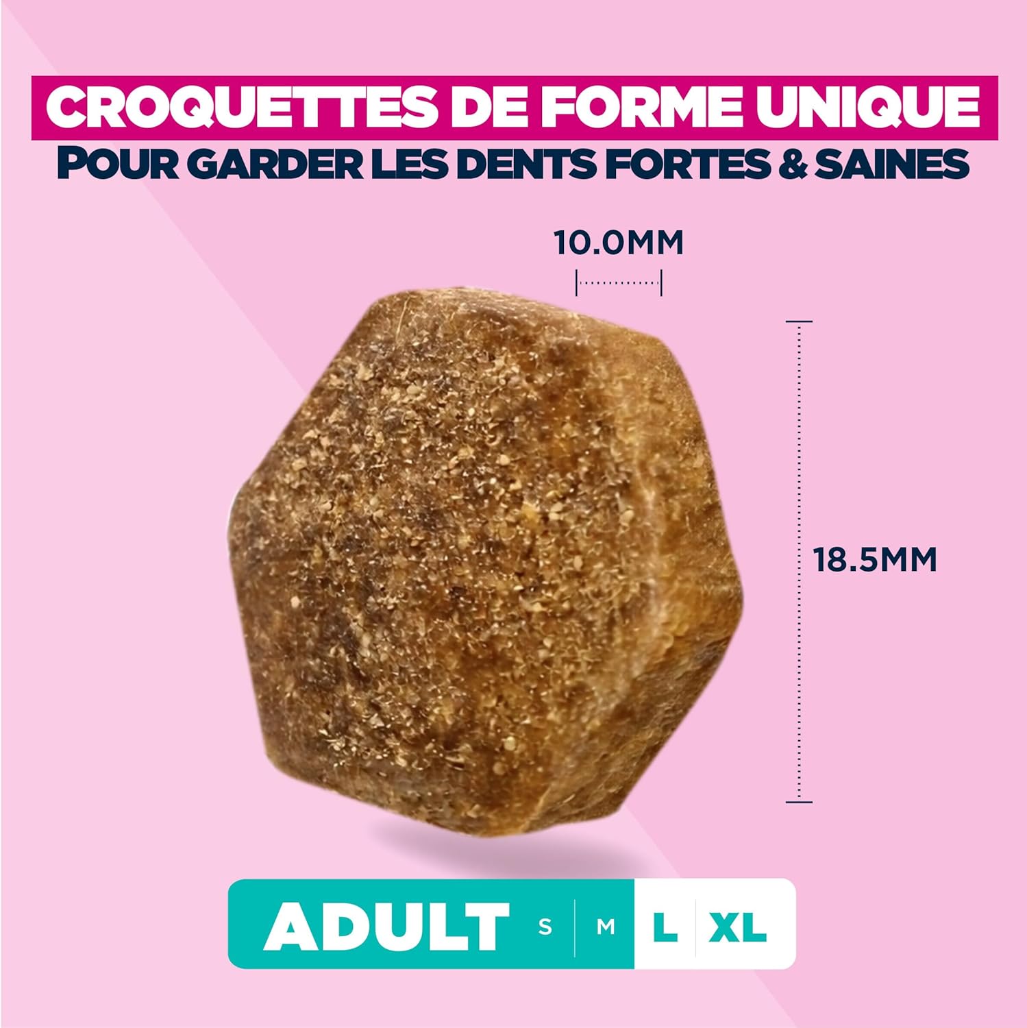 Detalle de EUKANUBA Life Care Croquettes Chien Adulte Grande Race 18 Mois à 6 Ans – Poulet frais, Oméga 3&6 et DentaDefense