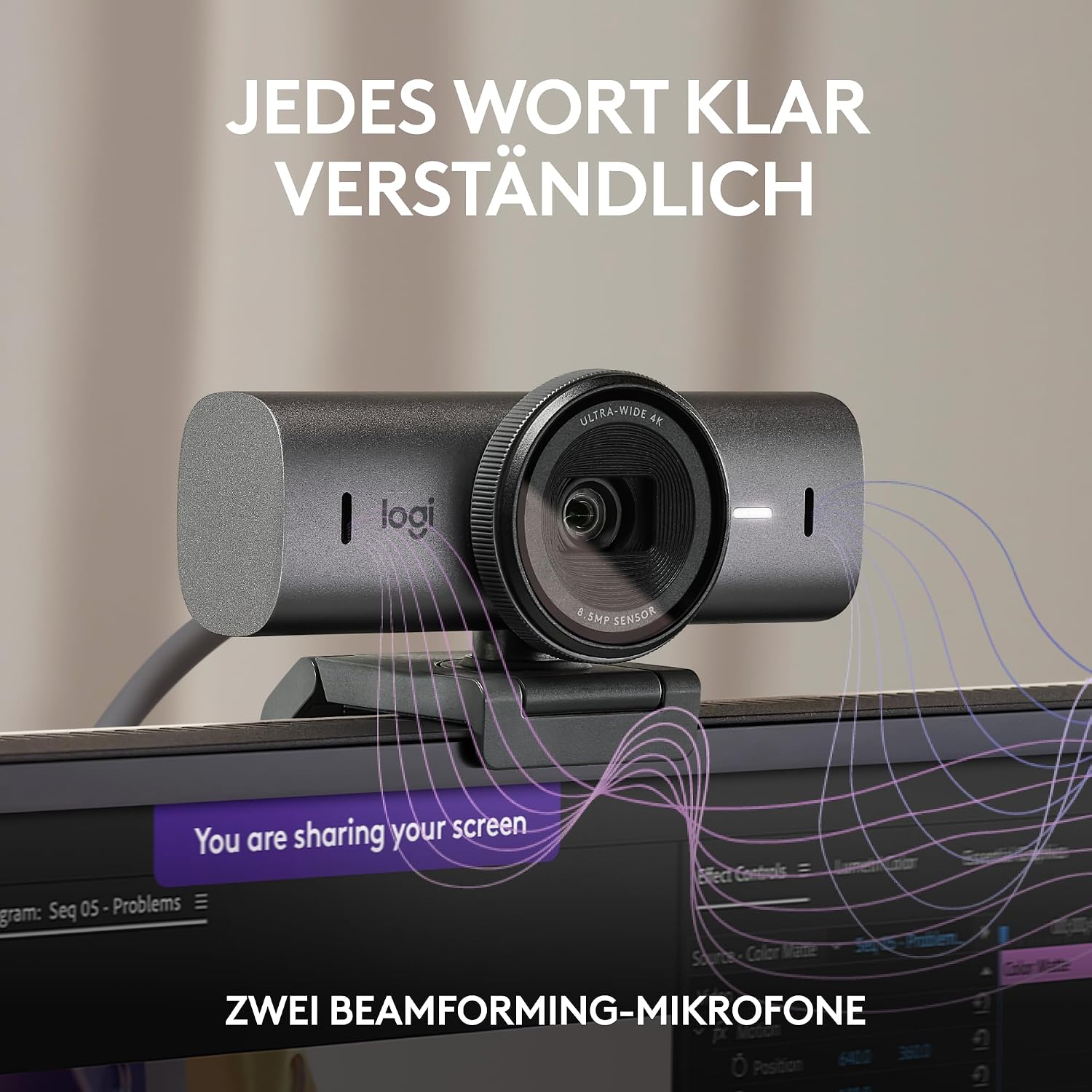 Thumbnail 3 de Logitech MX Brio Ultra HD 4K Webcam 1080p 60FPS