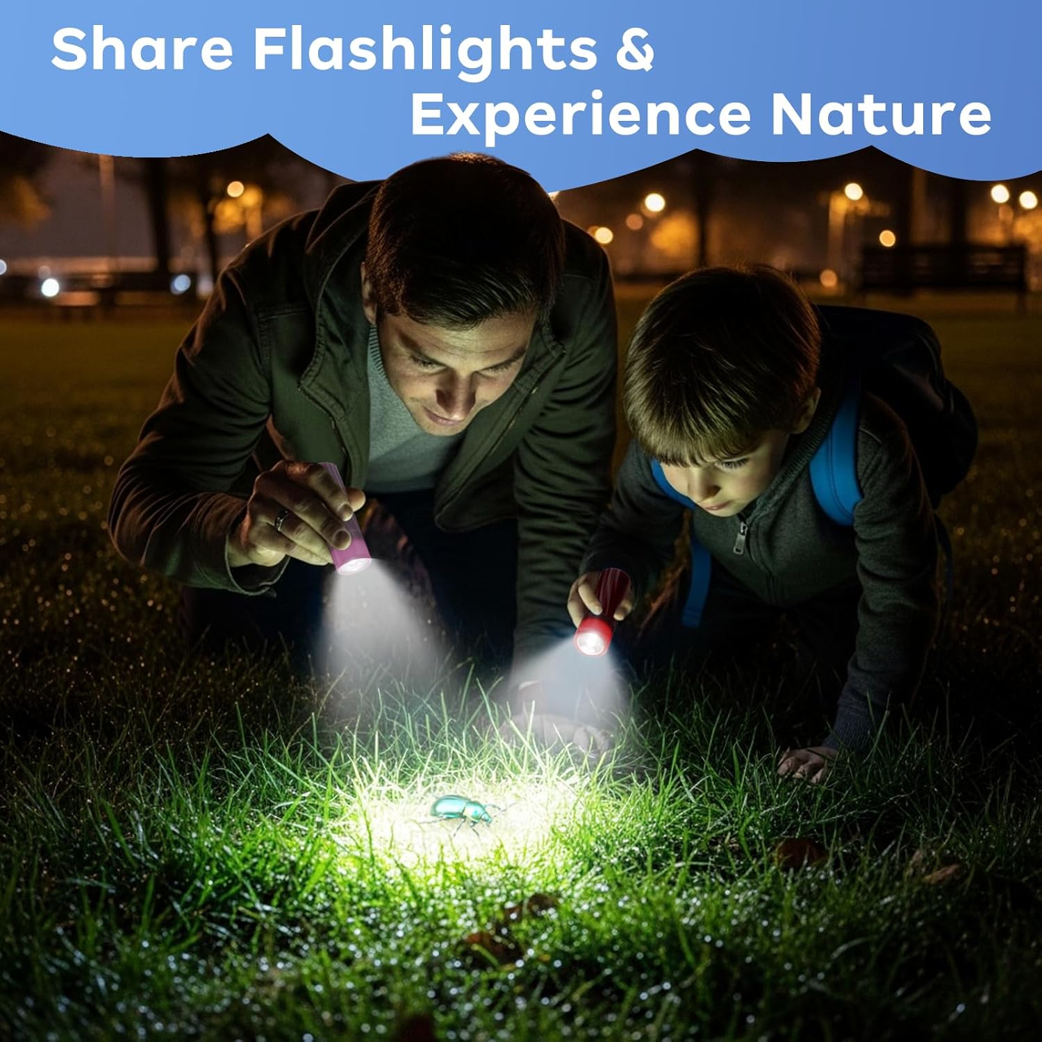 Thumbnail 5 de GEARLITE battery powered LED torch 6-pack (mini, colourful) for camping, hiking and emergencies