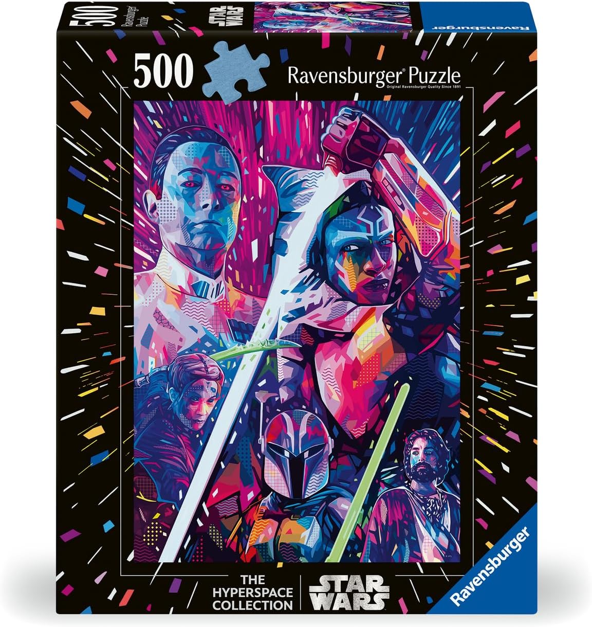 Thumbnail 1 de Ravensburger Star Wars Hyperspace Collection – Ahsoka 500 Piece Large Format Jigsaw Puzzle
