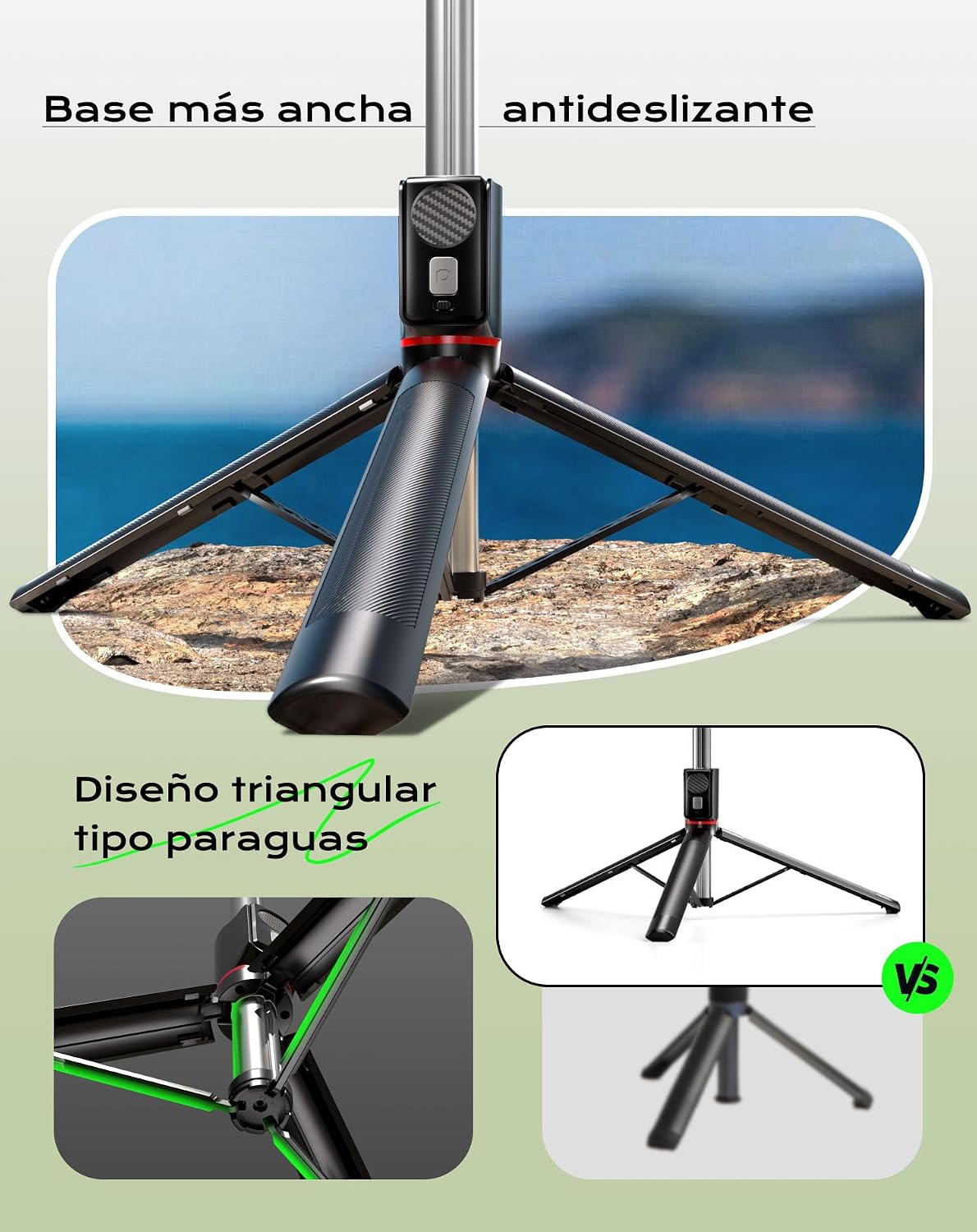 Detalle 2 de daidora Palo Selfie 170 cm