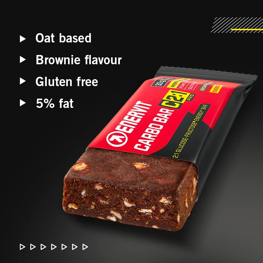 Thumbnail 4 de Enervit Carbo Bar C2:1PRO Brownie 🍫 Barritas Energéticas Veganas