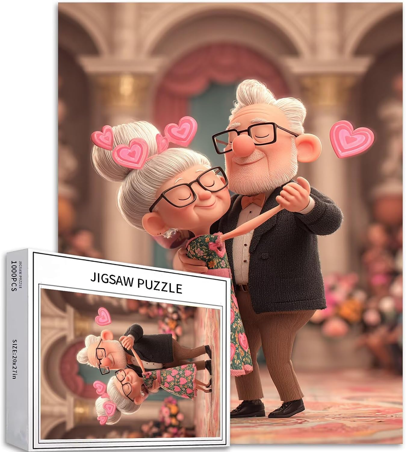 Detalle de Ballroom Dancing Jigsaw Puzzle, 1,000 Pieces