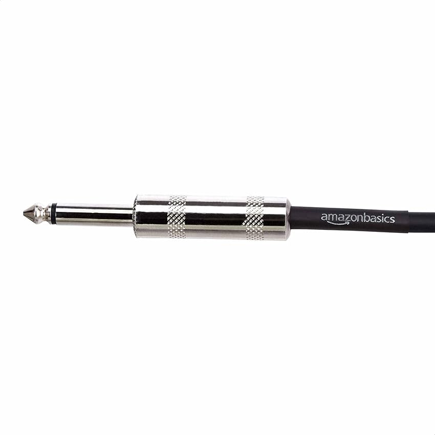 Detalle de Amazon Basics TS 1/4" Instrument Cable 10 ft 🎸