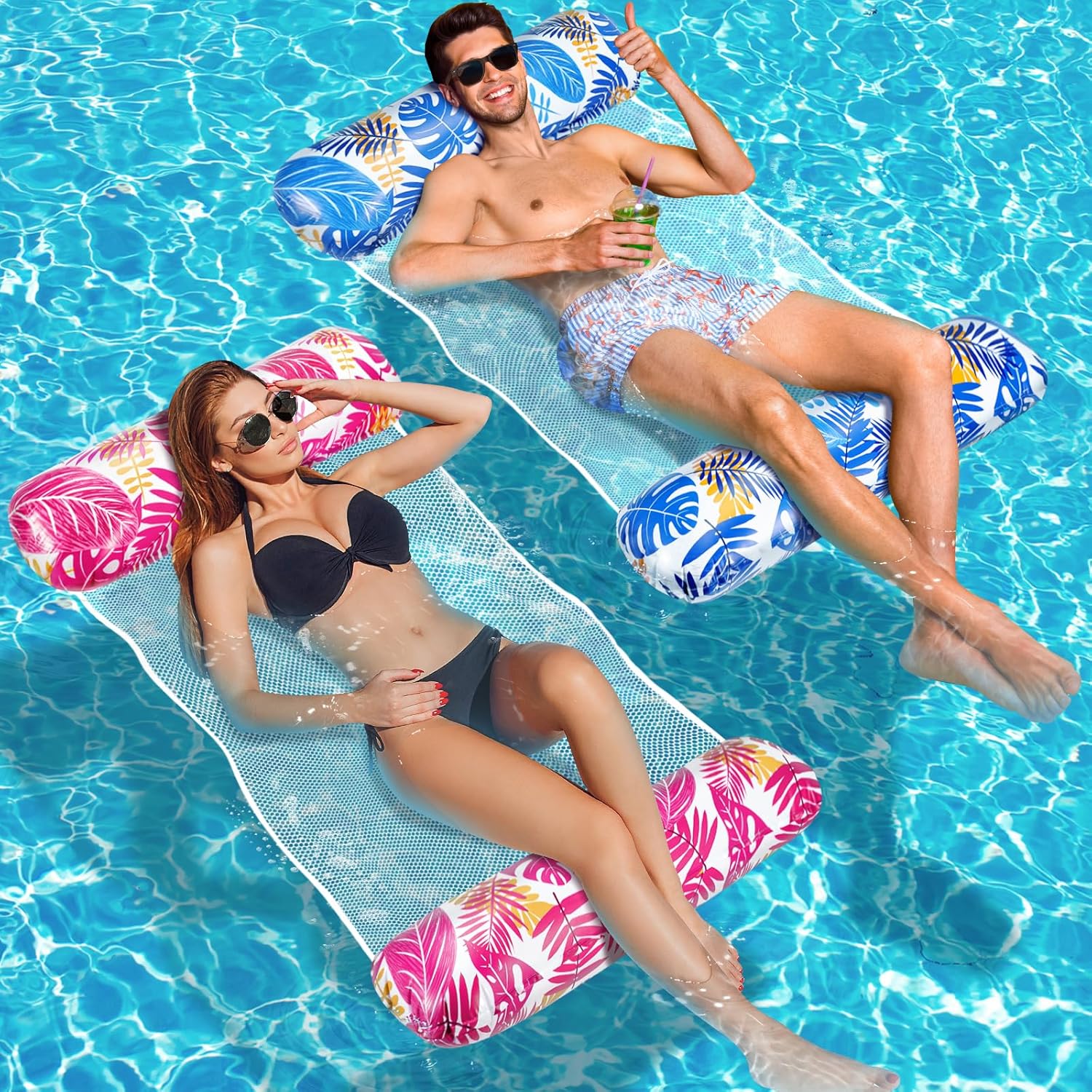 WEARXI Bouée piscine XL 54 x 28