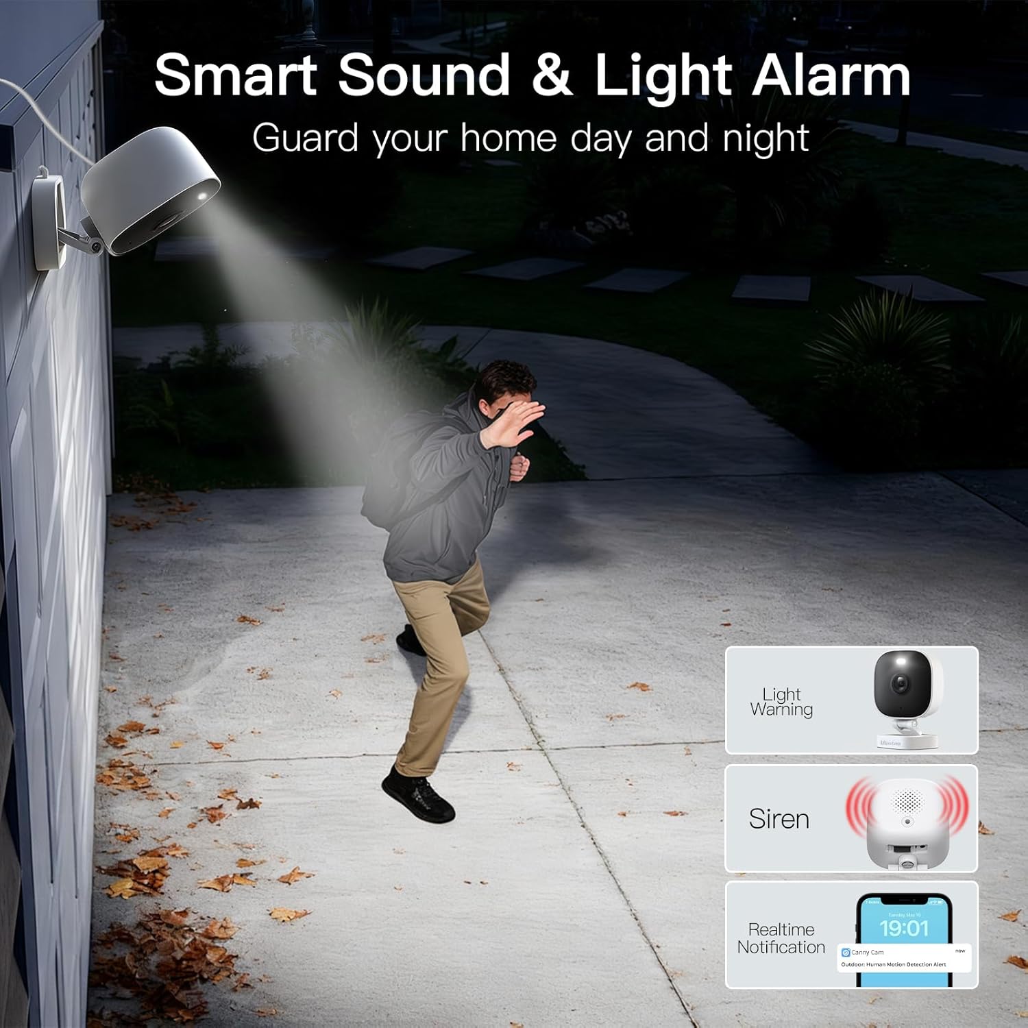 Detalle 2 de VIM TAG Vimtag Outdoor Security Camera 2.5K (2.4G/5G Wi‑Fi) with Color Night Vision