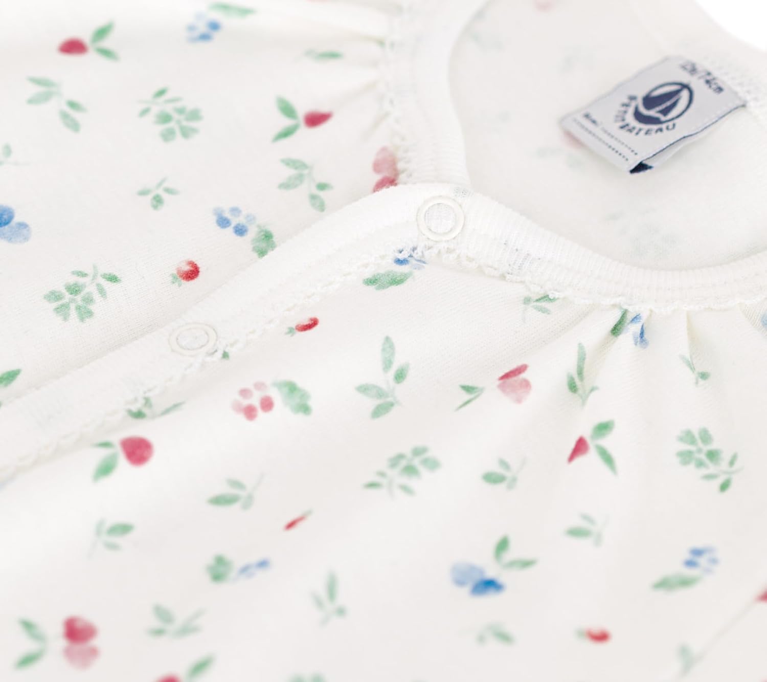 Thumbnail 2 de Petit Bateau Combicourt Bébé Fille en coton