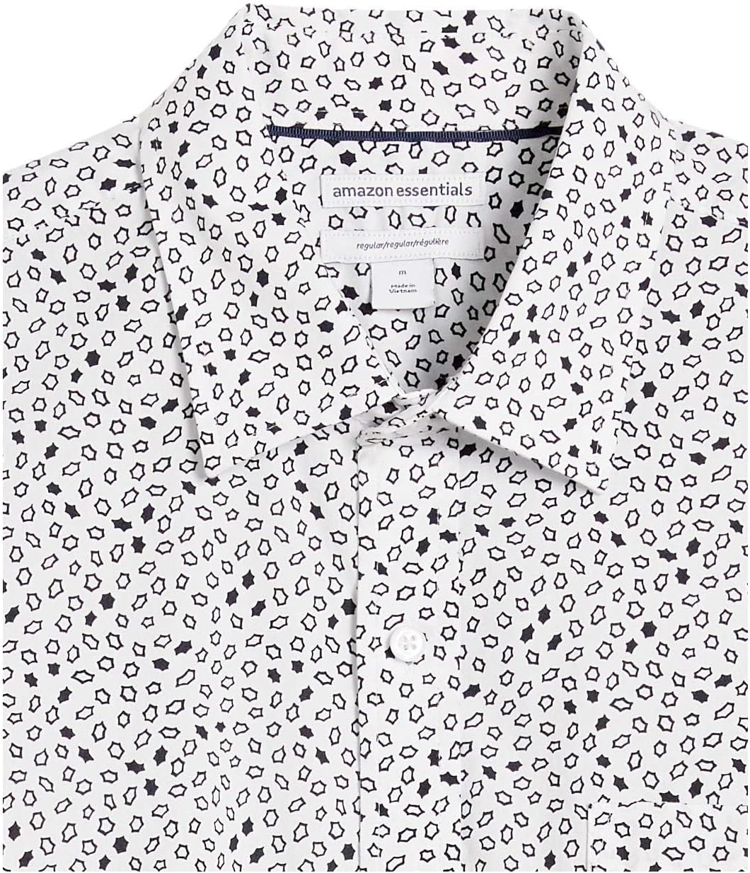 Thumbnail 4 de Amazon Essentials men’s regular-fit short-sleeve print shirt