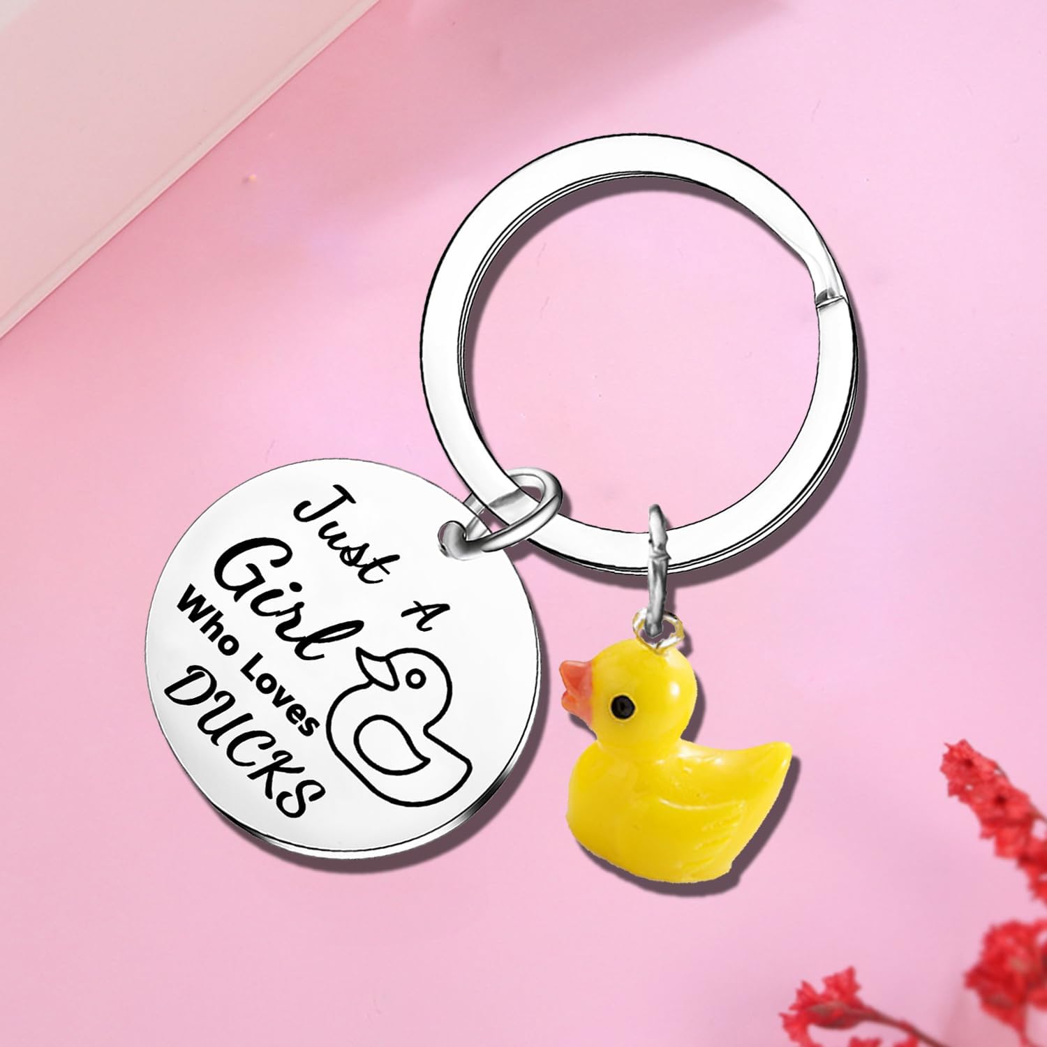 Thumbnail 2 de Tihnvk Funny Duck Gift Duck Keyring for Women