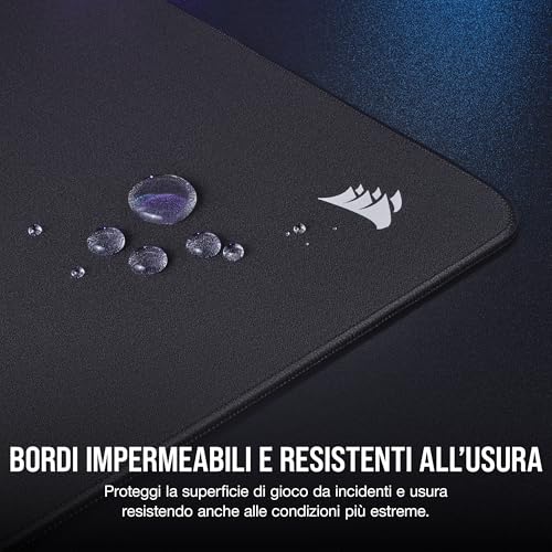 Detalle 2 de Corsair MM500 v2 Tessuto Ibrido: tappetino da gaming esteso 930 x 300 mm