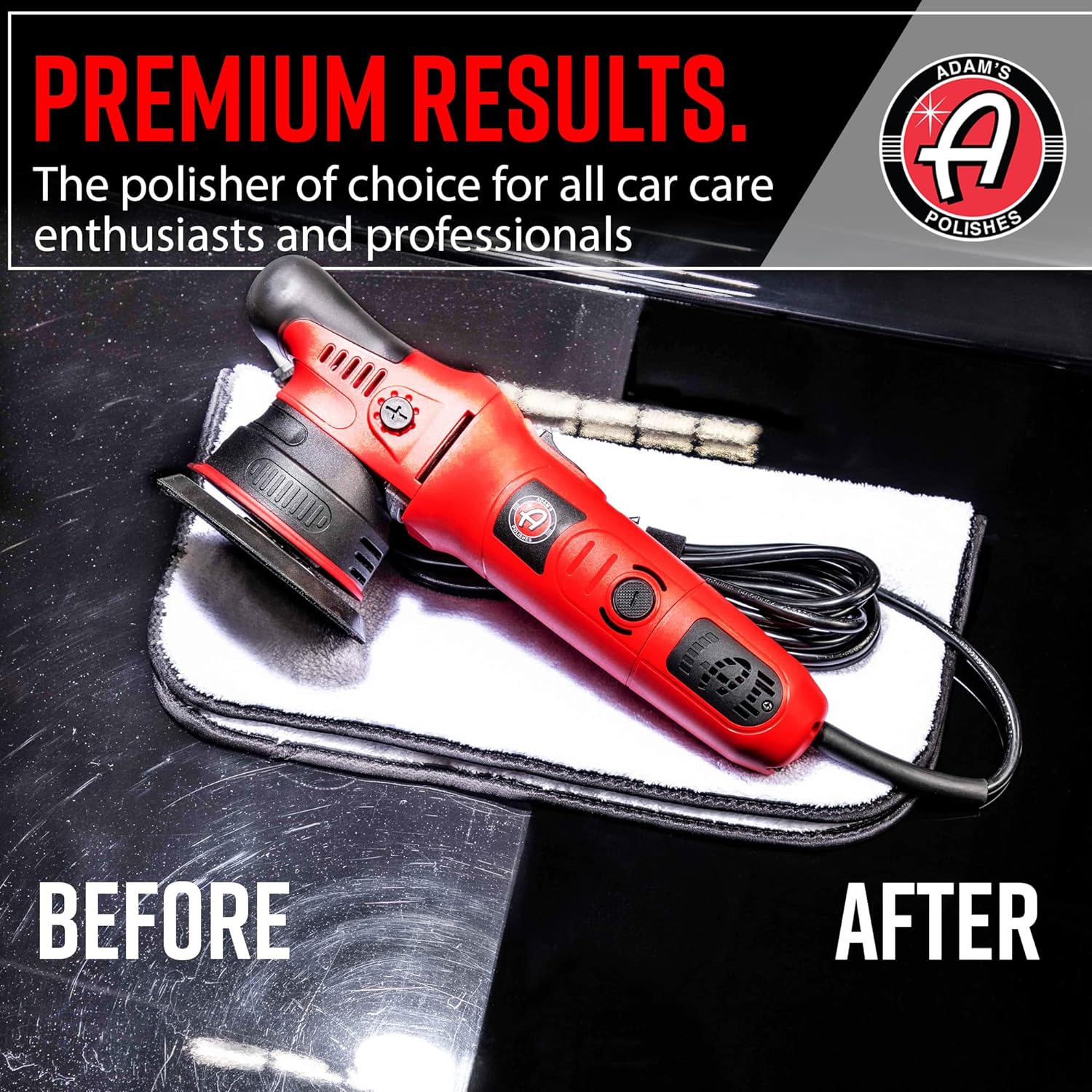 Detalle 2 de Adam's Polishes 9mm Dual Action Polisher — car buffer